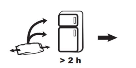 ColdHot Pack in den Kühlschrank
